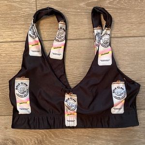 GOLDSHEEP gold claw hard seltzer design workout top, small 
Great as a gift